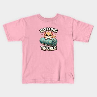 Kitten Capers Kids T-Shirt